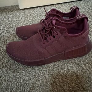 Adidas Men's Deep Burgundy Sneakers